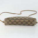 GUCCI GG Supreme Shoulder Bag PVC Beige Gold 97 02 068 Auth 175170-9