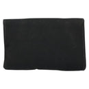 Christian Dior Honeycomb Canvas Chain Shoulder Bag Black Gold Auth 175179-2