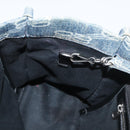 BALENCIAGA Hand Bag Denim 2way Blue Silver 671402 Auth 175182-19