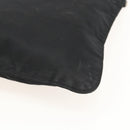 PRADA Shoulder Bag Nylon Black Silver Auth 175183-16