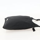 PRADA Shoulder Bag Nylon Black Silver Auth 175183-4