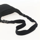 PRADA Shoulder Bag Nylon Black Silver Auth 175183-7