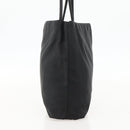 PRADA Hand Bag Nylon Black Silver Auth 175184-4