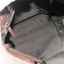 GUCCI GG Canvas Tote Bag Purple Silver 31244 Auth 175187-11