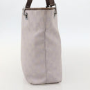 GUCCI GG Canvas Tote Bag Purple Silver 31244 Auth 175187-3