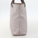 GUCCI GG Canvas Tote Bag Purple Silver 31244 Auth 175187-4