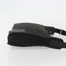 GUCCI GG Canvas Shoulder Bag Black Silver 001 4205 Auth 175189A-3