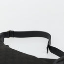 GUCCI GG Canvas Shoulder Bag Black Silver 001 4205 Auth 175189A-8