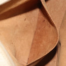 LOEWE Hand Bag Leather Ivory Gold Auth 175195-22