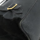 GUCCI Bamboo Backpack Suede Black Gold 003 2058 0016 Auth 175199-9