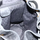 GUCCI Bamboo Backpack Suede Black Gold 003 2058 0016 Auth 175199-21