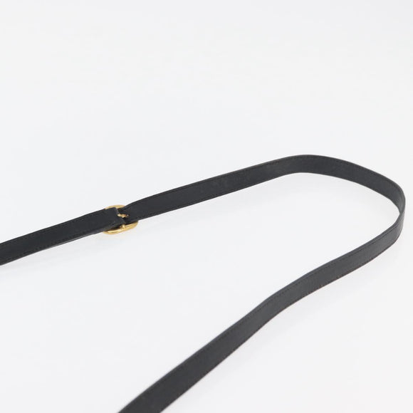 GUCCI GG Canvas Shoulder Bag Black Gold 001 14 0412 Auth 175200