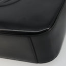 GUCCI Shoulder Bag Patent leather Black Silver 000 1046 0506 Auth 175203-10