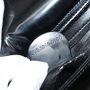GUCCI Shoulder Bag Patent leather Black Silver 000 1046 0506 Auth 175203-20