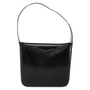GUCCI Shoulder Bag Patent leather Black Silver 000 1046 0506 Auth 175203-3