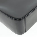 CELINE Shoulder Bag Patent leather Black Gold Auth 175204-16