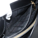 CELINE Shoulder Bag Patent leather Black Gold Auth 175204-21