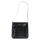 CELINE Shoulder Bag Patent leather Black Gold Auth 175204-2