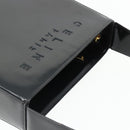 CELINE Shoulder Bag Patent leather Black Gold Auth 175204-6