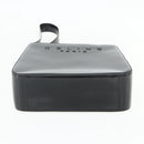CELINE Shoulder Bag Patent leather Black Gold Auth 175204-5