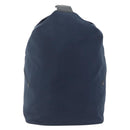 LOEWE Shoulder Bag Canvas Navy Silver Auth 175205-13