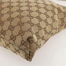 GUCCI GG Canvas Shoulder Bag Beige Gold 388924 Auth 175206-10