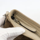 GUCCI GG Canvas Shoulder Bag Beige Gold 388924 Auth 175206-14