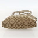 GUCCI GG Canvas Shoulder Bag Beige Gold 388924 Auth 175206-9