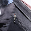 LOEWE Anagram Hand Bag Denim Blue Silver Auth 175210-20