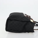 LOEWE Anagram Tote Bag Canvas Black Silver Auth 175211-3