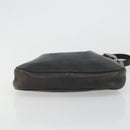 GUCCI Purse Shoulder Bag Leather Black Silver 001 3748 Auth 175212-9