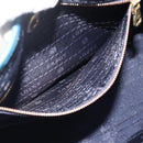 LOEWE Heritage Tote Bag Leather Gold Blue Auth 175236A-21