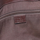 GUCCI GG Supreme Hand Bag PVC Beige 141976 Auth 175237A-14