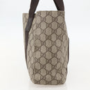 GUCCI GG Supreme Hand Bag PVC Beige 141976 Auth 175237A-4