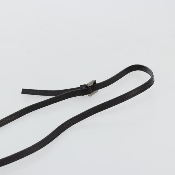 FENDI Zucchino Canvas Shoulder Bag Beige Silver Auth 175238A