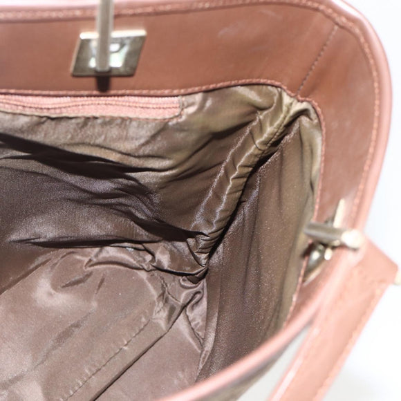 GUCCI GG Canvas Tote Bag Brown Gold 002 1099 3444 Auth 175244