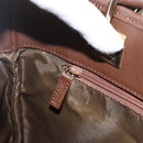 GUCCI GG Canvas Tote Bag Brown Gold 002 1099 3444 Auth 175244-18