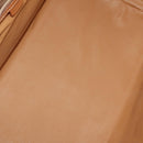 CELINE Macadam Canvas Boston Bag PVC Leather 2way Brown Gold Auth 175248A-18