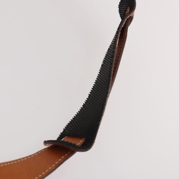 CELINE Macadam Canvas Boston Bag PVC Leather 2way Brown Gold Auth 175248A