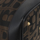 Burberrys Purse Hand Bag Canvas 2way Brown Gold Auth 175256A-16