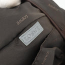 LOEWE Nappa Aire Anagram Hand Bag Leather Gold Gray Auth 175257A-22