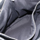 GUCCI GG Canvas Tote Bag Black Silver 120837 Auth 175258-21