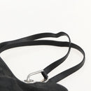 GUCCI GG Canvas Tote Bag Black Silver 120837 Auth 175258-8