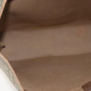 GUCCI GG Supreme Tote Bag PVC Beige Gold Auth 175261-16
