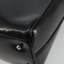 GUCCI Hand Bag Patent leather Black Silver 000 2058 0505 Auth 175262-12
