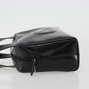 GUCCI Hand Bag Patent leather Black Silver 000 2058 0505 Auth 175262-5