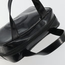 GUCCI Hand Bag Patent leather Black Silver 000 2058 0505 Auth 175262-6