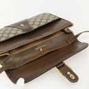 GUCCI GG Supreme Shoulder Bag PVC Beige Gold 904 02 025 Auth 175264-9