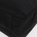 PRADA Hand Bag Nylon Black Silver Auth 175269-14