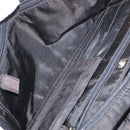 PRADA Hand Bag Nylon Black Silver Auth 175269-21
